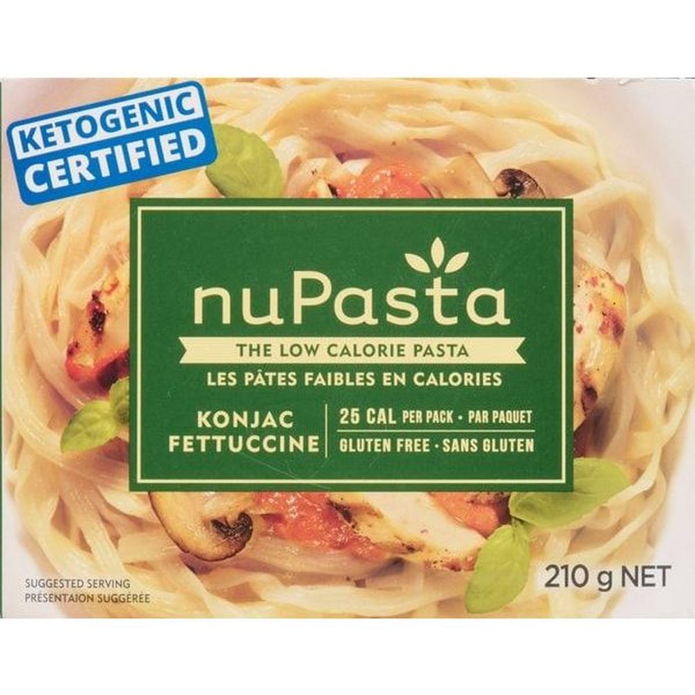 Nupasta Konjac Fettuccine Pasta, 210 G -- 8 Per Case
