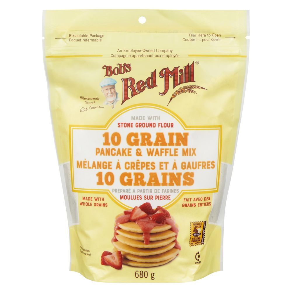 Bob's Red Mill 10 Grain Pancake And Waffle Mix, 680 G