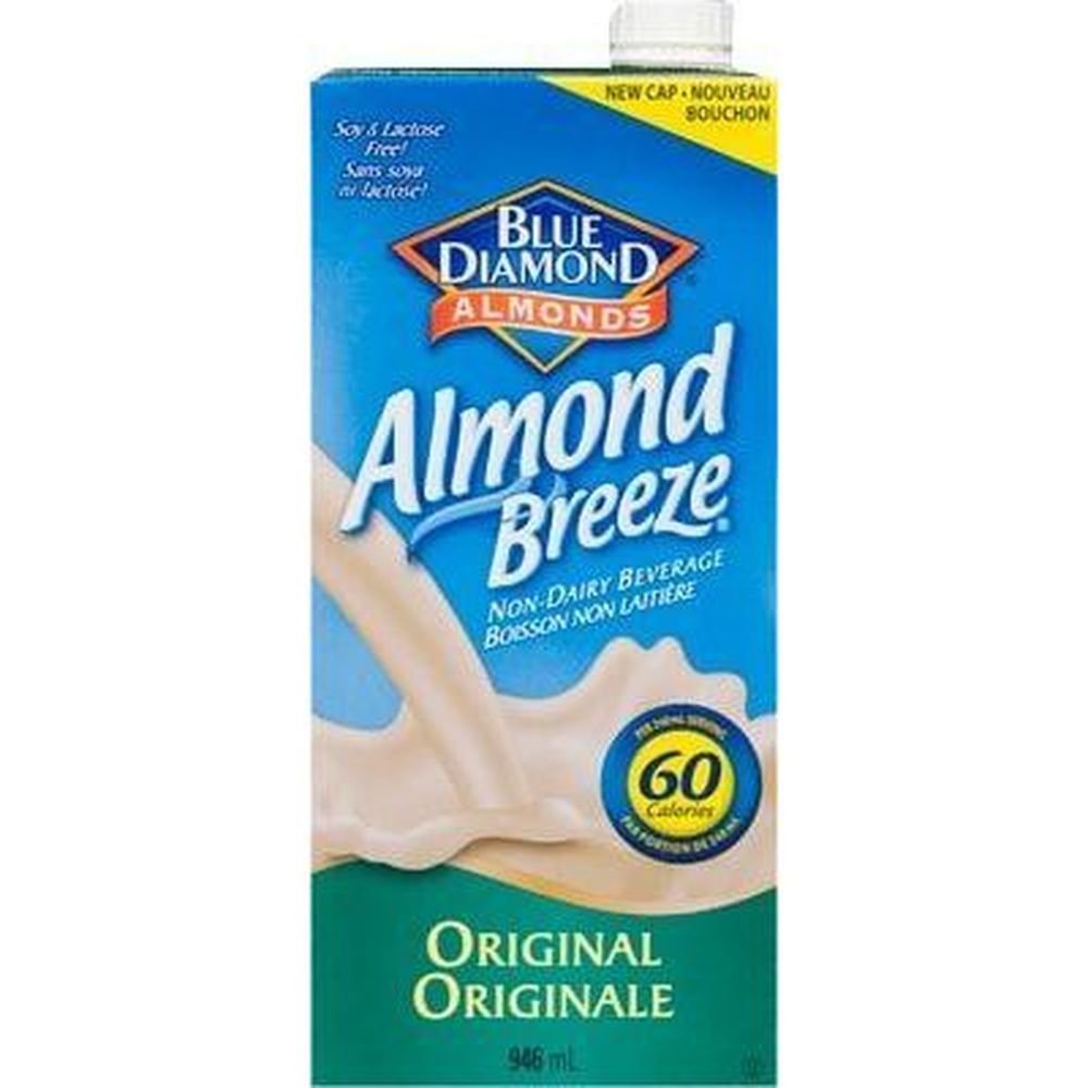 Almond Breeze Original Almond Milk, 946 Ml -- 12 Per Case