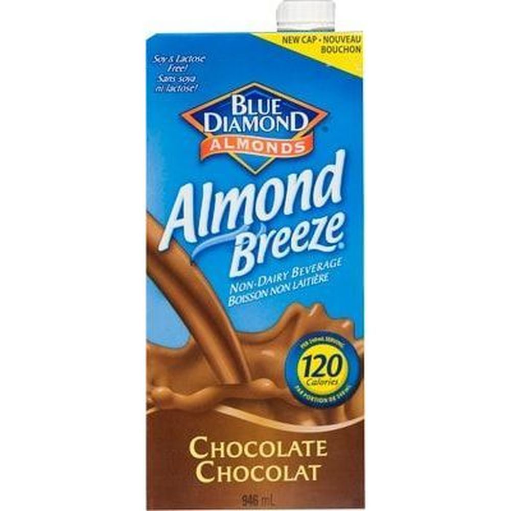 Almond Breeze Chocolate Almond Milk, 946 Ml -- 12 Per Case