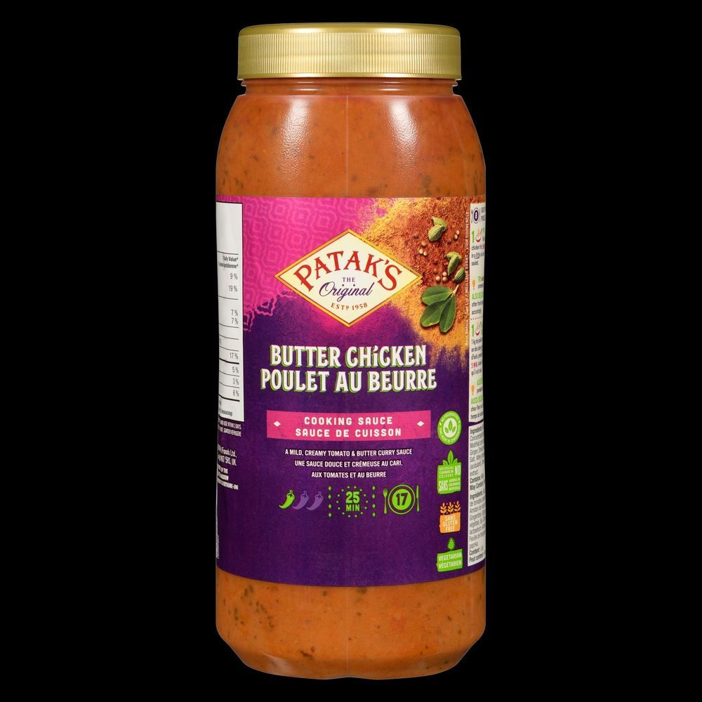 Pataks Cook Butter Chicken Sauce, 2 L -- 2 Per Case
