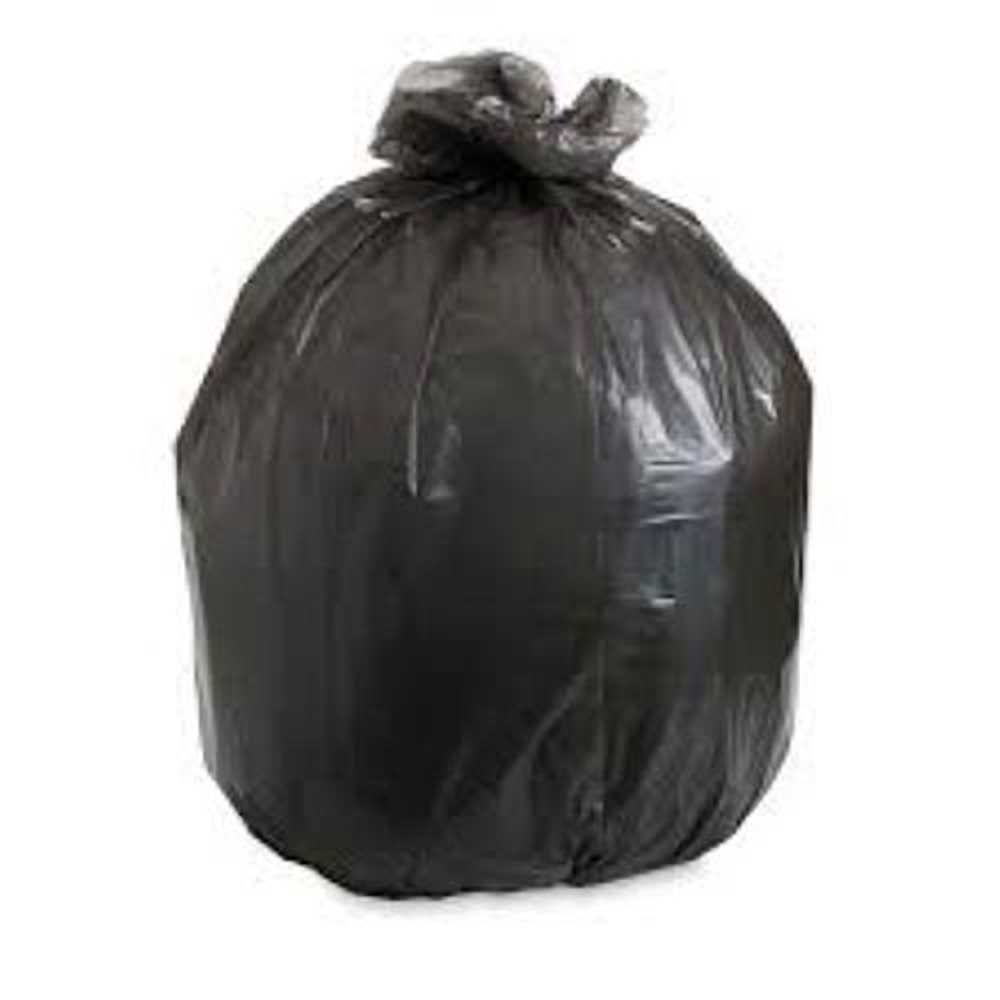 W. Ralston Black Recycled Regular Garbage Bag, 35 X 50 In -- 200 Per Case