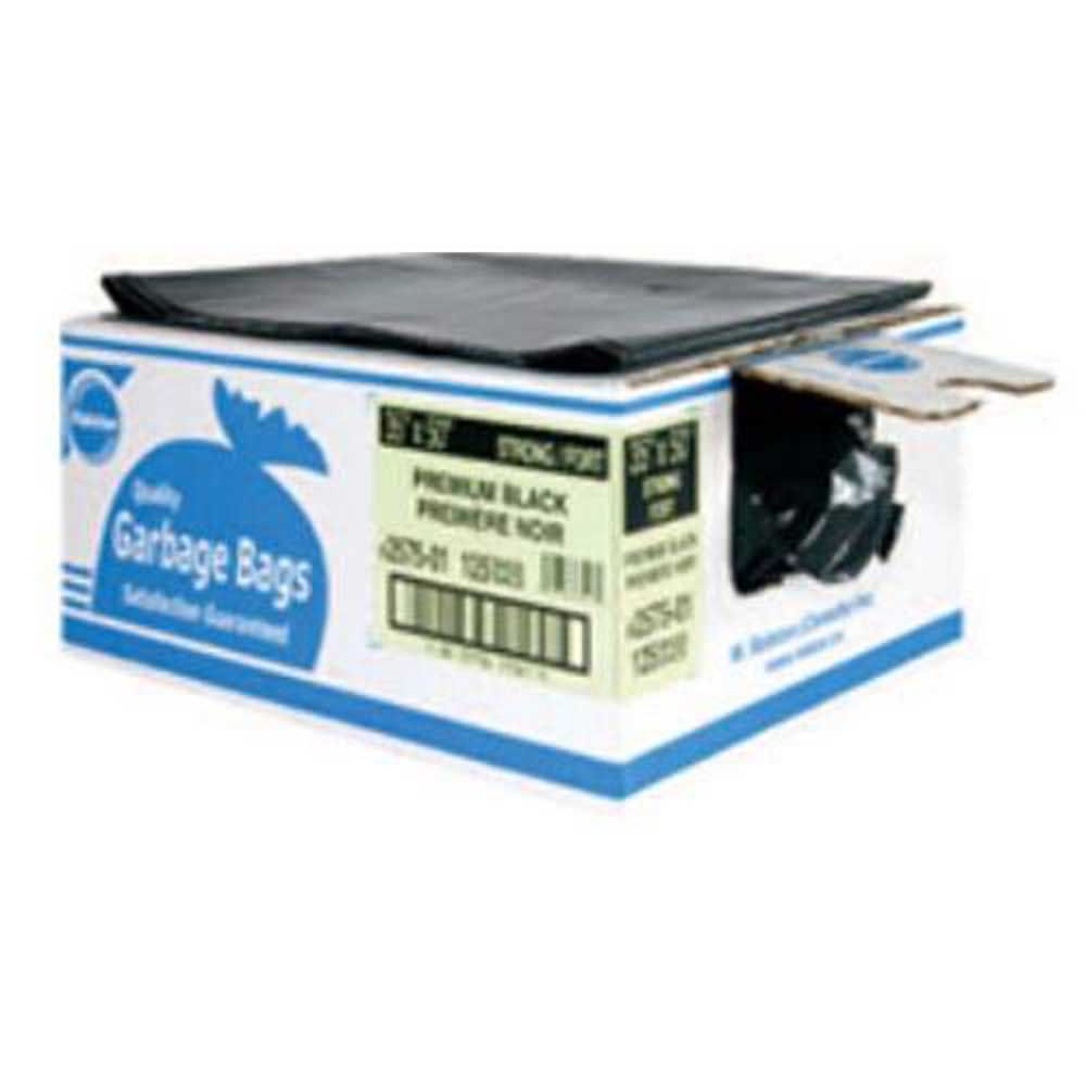 W. Ralston Sac Poubelle Transparent Ultra Résistant, 26 X 36 Po -- 125 Par Caisse