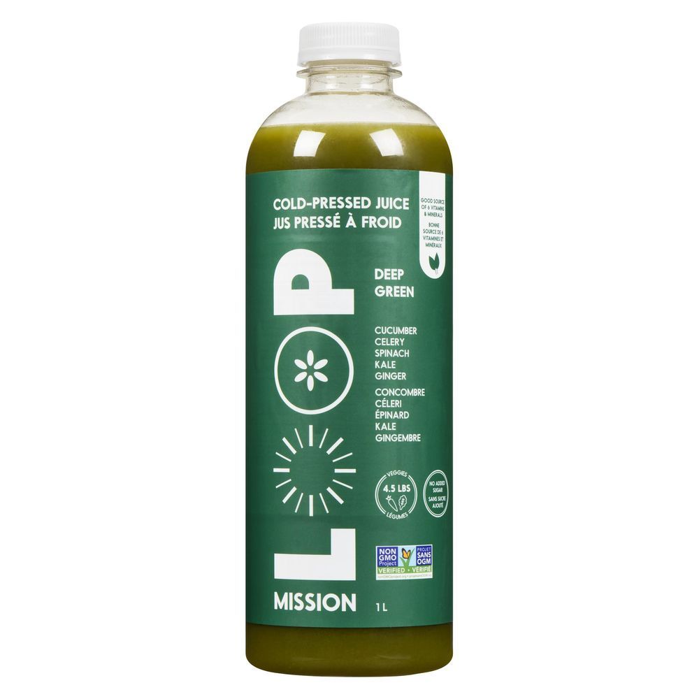 Loop Mission Deep Green Cold-pressed Juice, 1 L