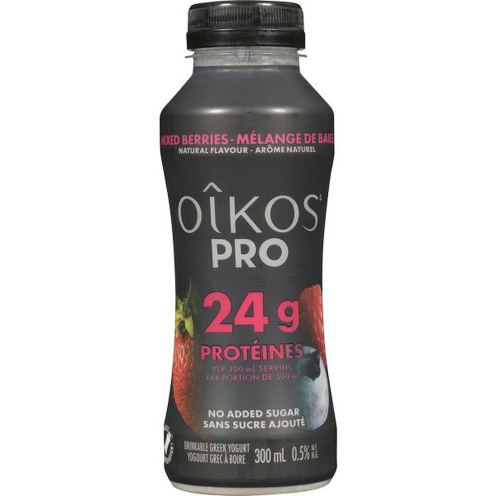 Oikos Pro Mixed Berries High Protein Drinkable Yogurt, 300 Ml