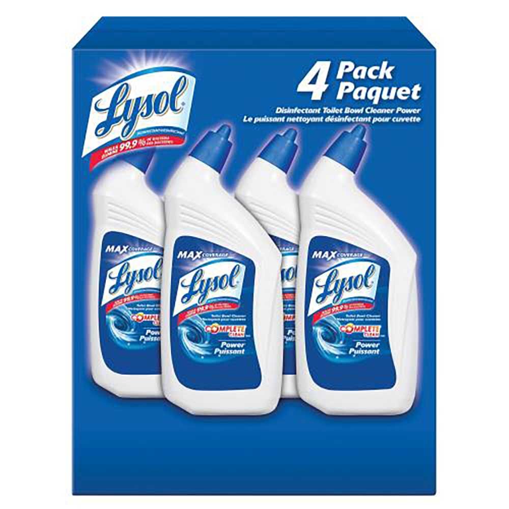 Lysol Complete Clean Disinfectant Toilet Bowl Cleaner, 946 Ml -- 4 Per Case