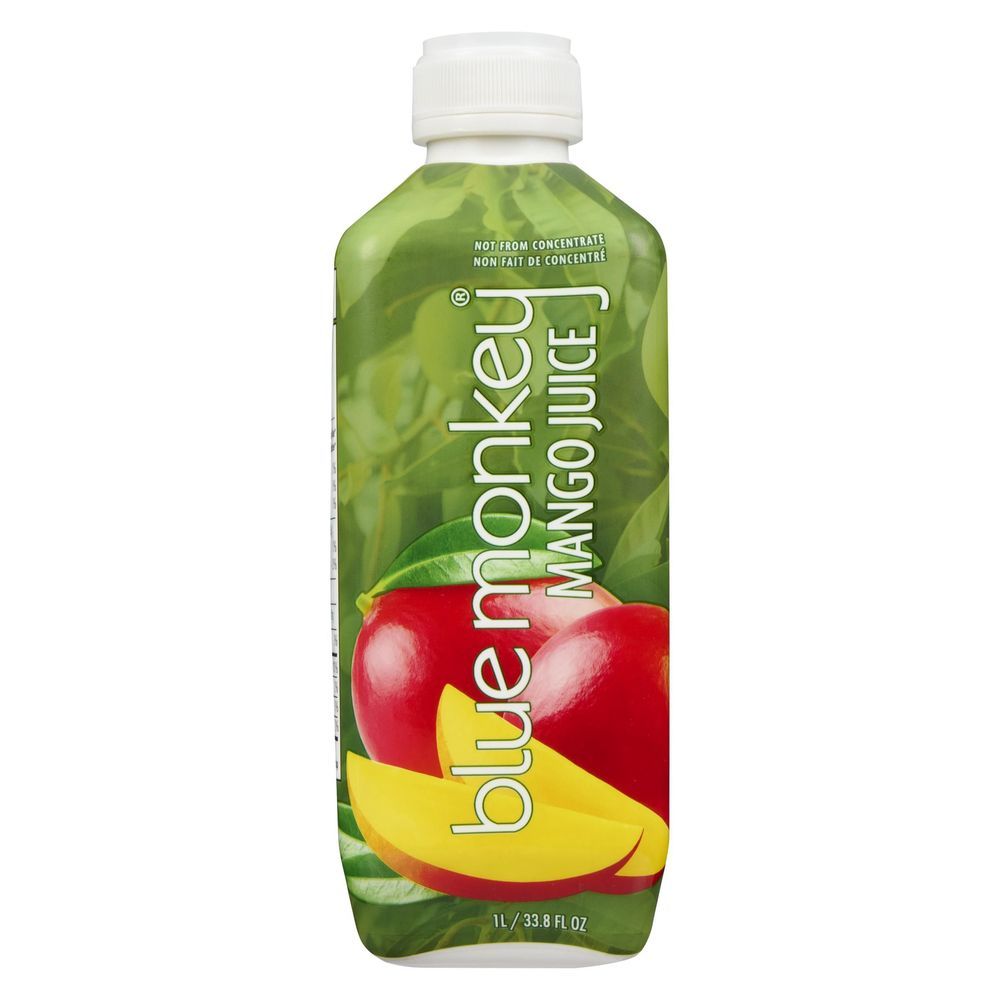 Blue Monkey ,boisson Pétillante Au Jus De Mangue, 1 L