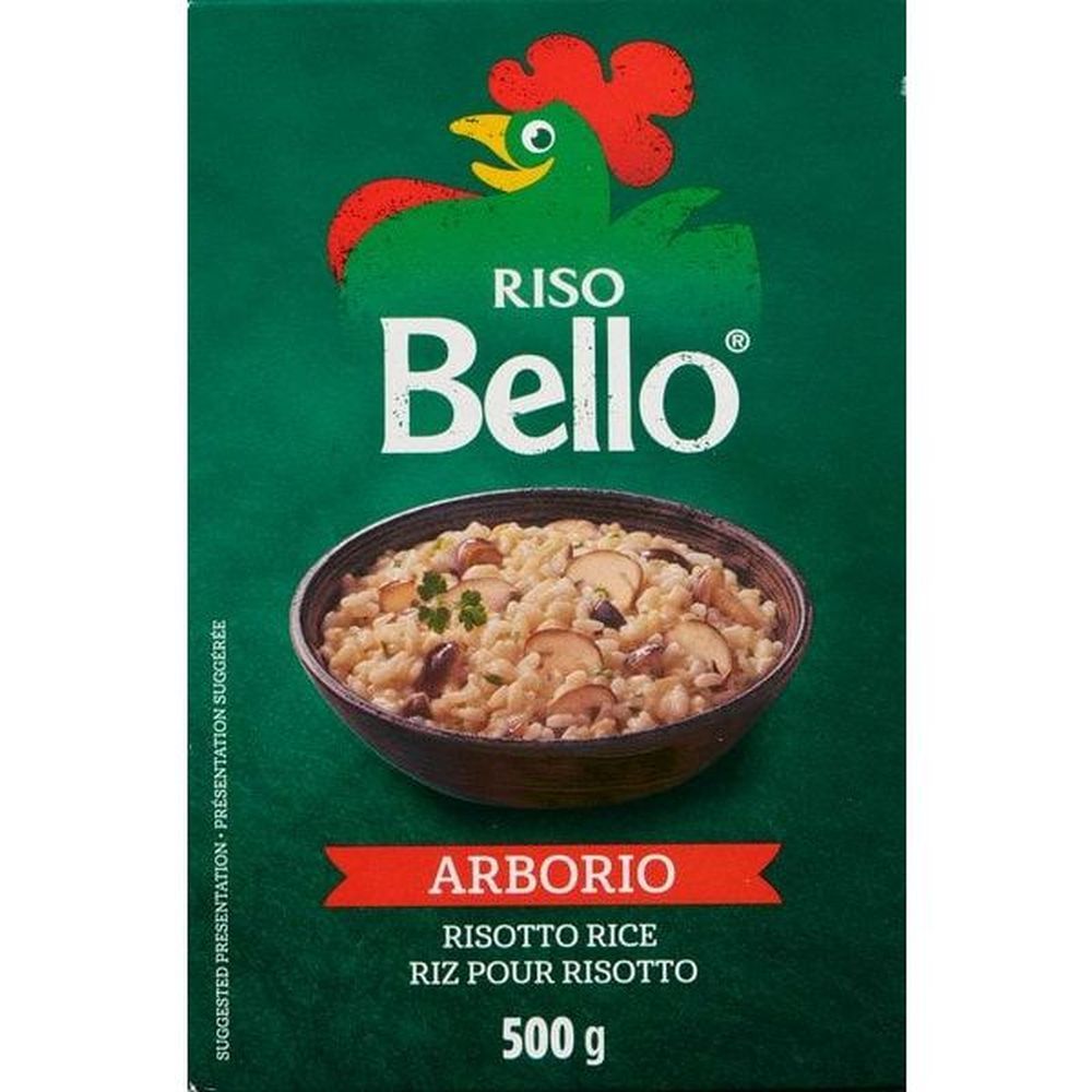 Riso Bello Arborio Rice, 500 G -- 12 Per Case