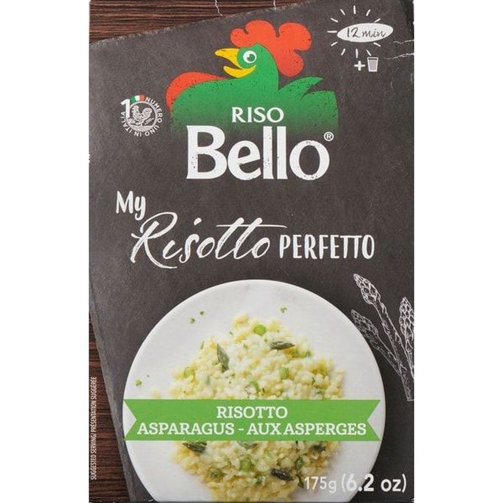 Riso Bello Asparagus Risotto Pronto, 175 G -- 6 Per Case