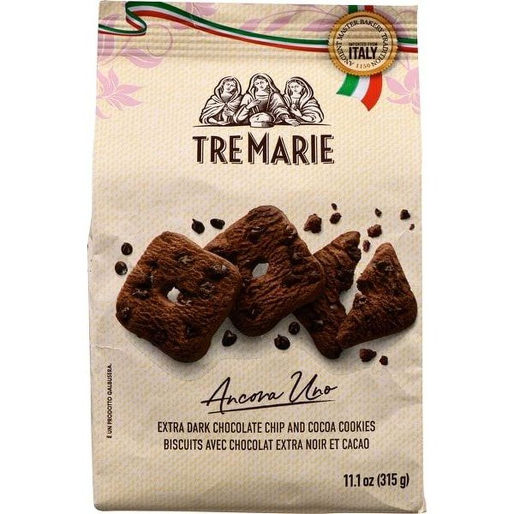 Tre Marie Frollini Double Chocolate Cookies, 300 G -- 12 Per Case