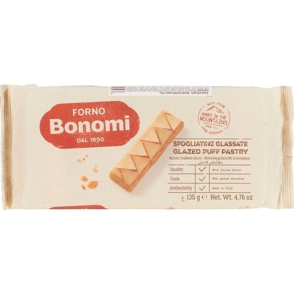 Bonomi Glazed Puff Pastry, 135 G -- 20 Per Case