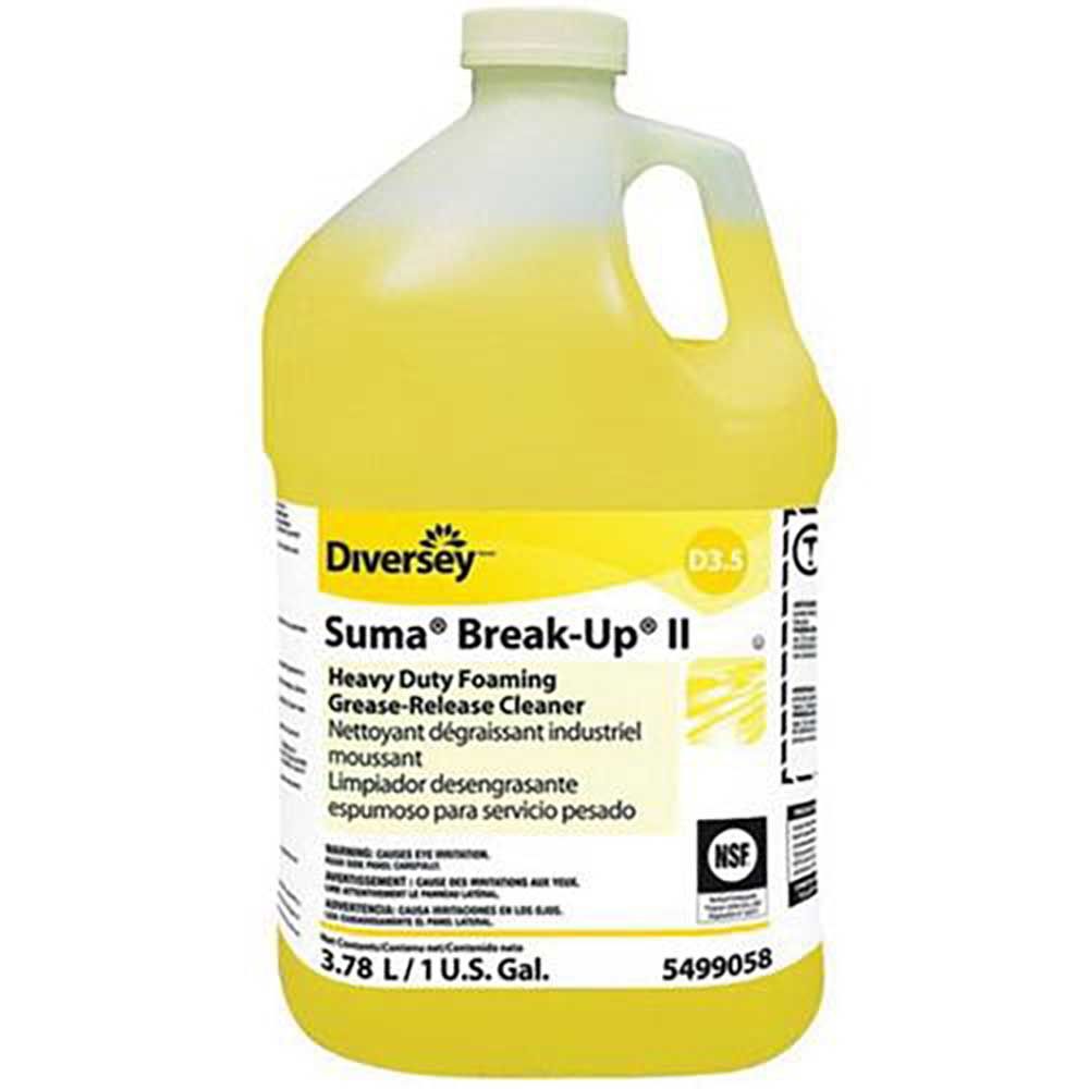 Diversey Suma Break-up Ii D3.5 Heavy Duty Foaming Grease Release Cleaner, 1 Gal -- 4 Per Case