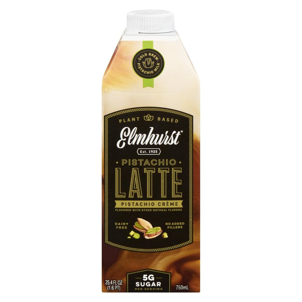 Elmhurst 1925 Pistachio Creme Latte, 750 Ml -- 6 Per Case