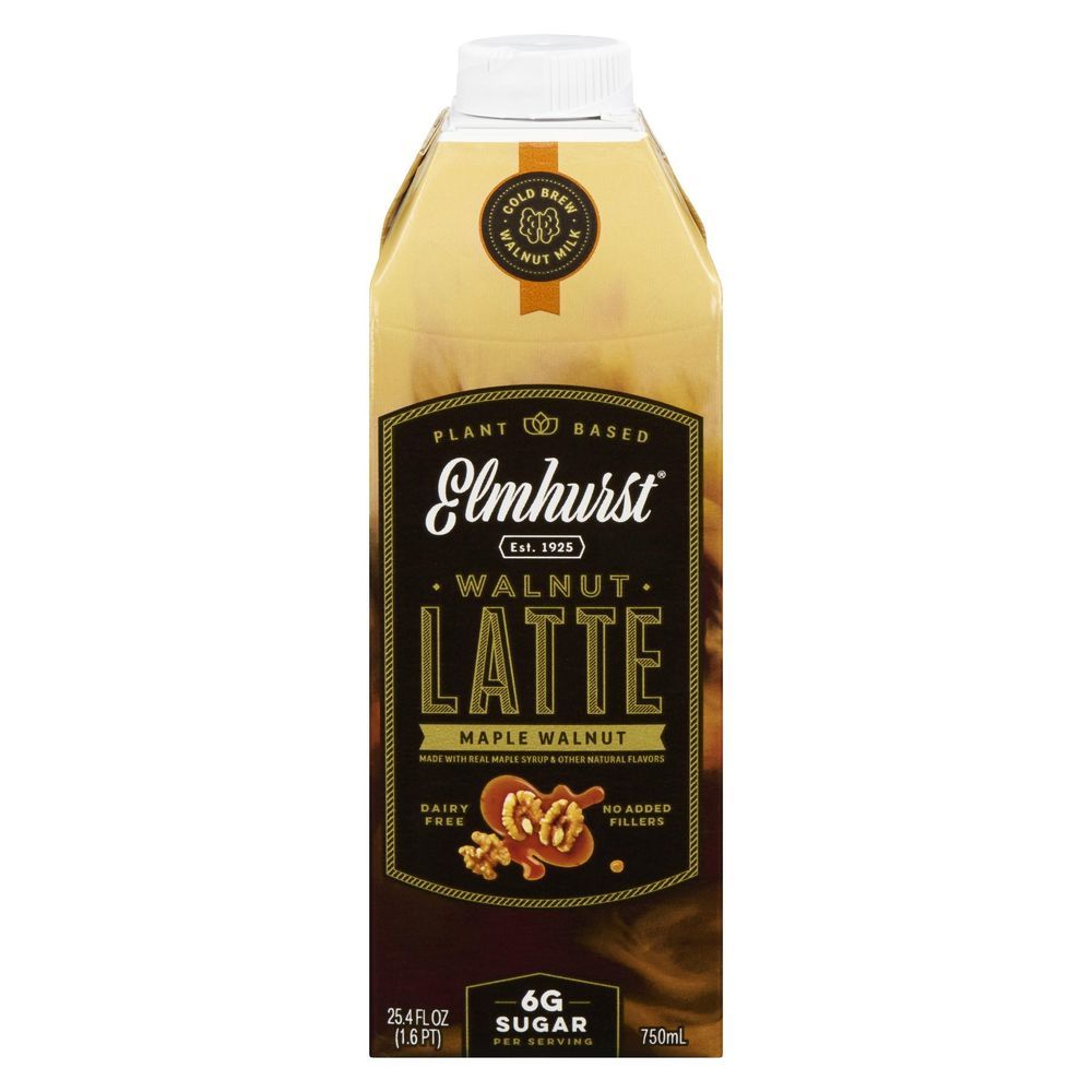 Elmhurst 1925 Maple Walnut Latte, 750 Ml -- 6 Per Case