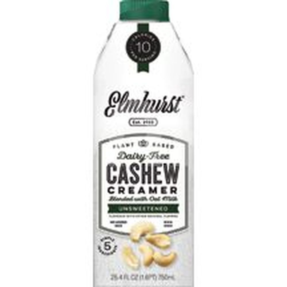 Elmhurst 1925 Crème De Noix De Cajou Non Sucrée, 750 Ml -- 6 Par Caisse
