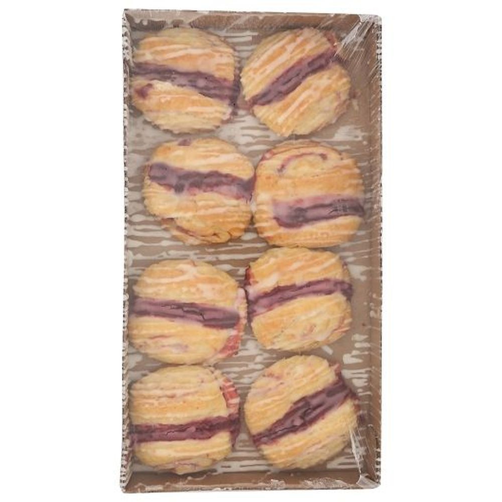 Chef Pierre Raspberry Butterfly Large Elite Danish, 0.91 Kg -- 6 Per Case