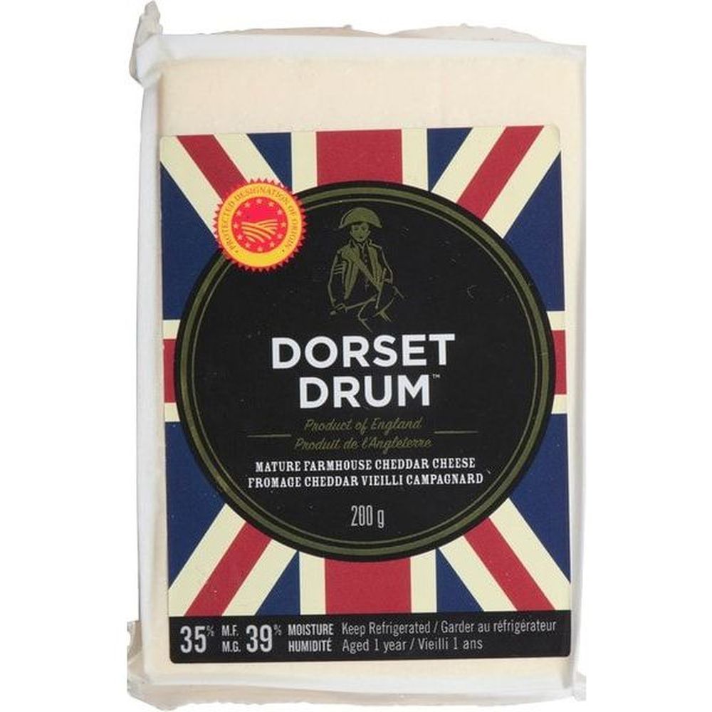 Coombe Castle Cheddar Extra-vieux Dorset Drum, 200 G -- 12 Par Boîte