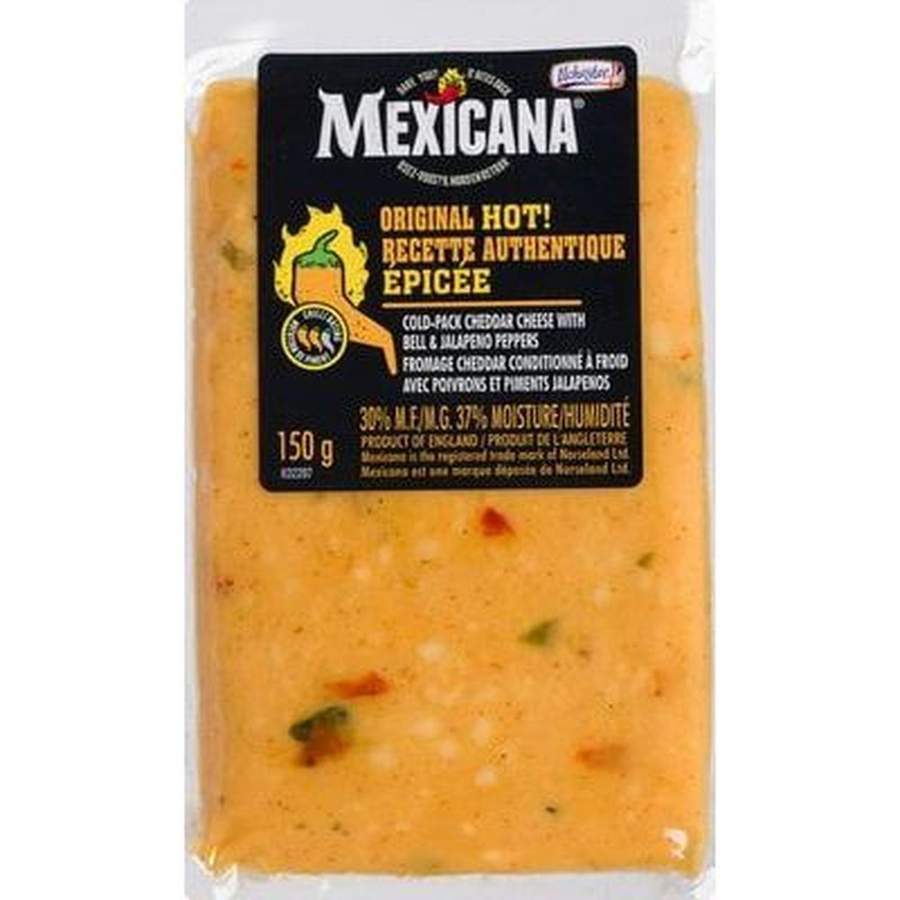 Ilchester Chili Fusion Spicy Cheddar Cheese Wedge, 150 G -- 12 Per Case