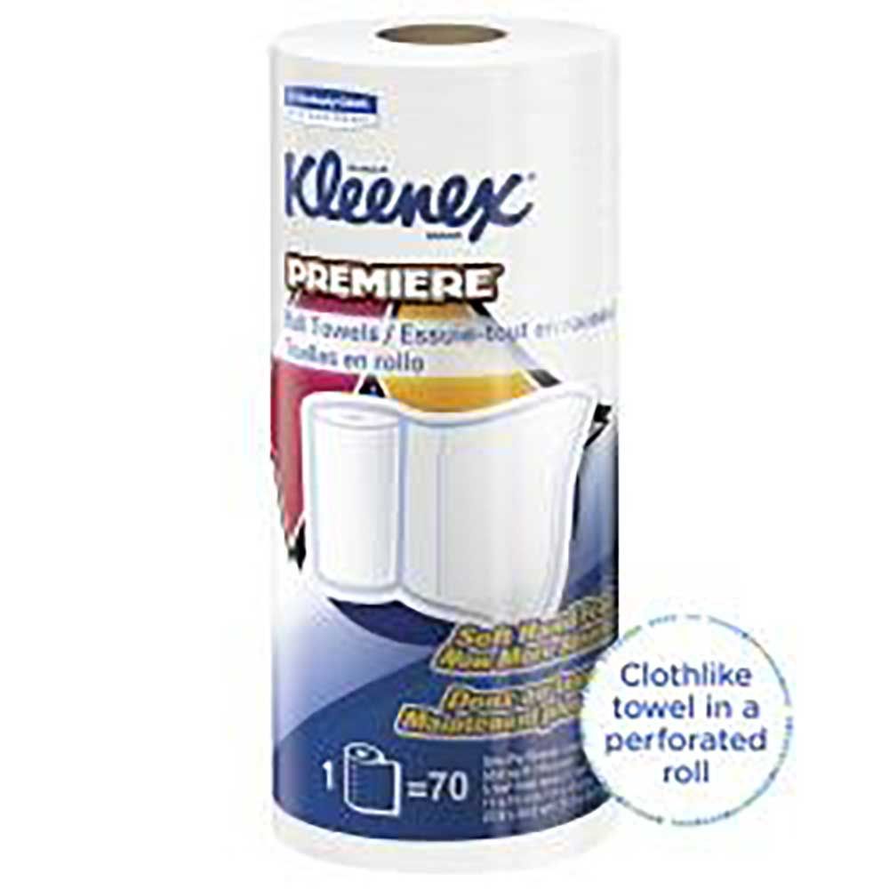Kleenex White Premiere Kitchen Paper Towel, 70 Count -- 24 Per Case