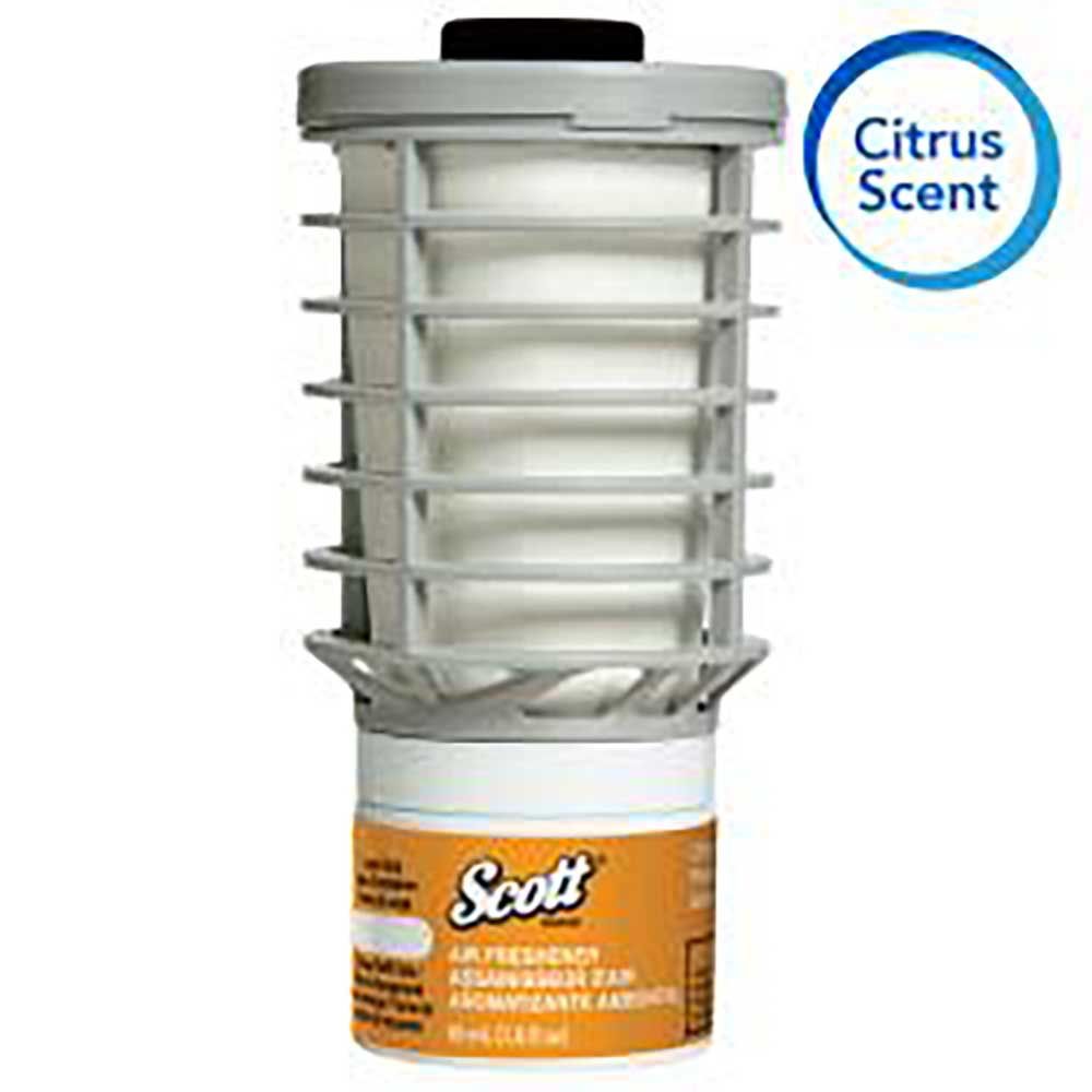 Scott Essential Clear Citrus Scent Continuous Air Freshener Refill, 48 Ml -- 6 Per Case