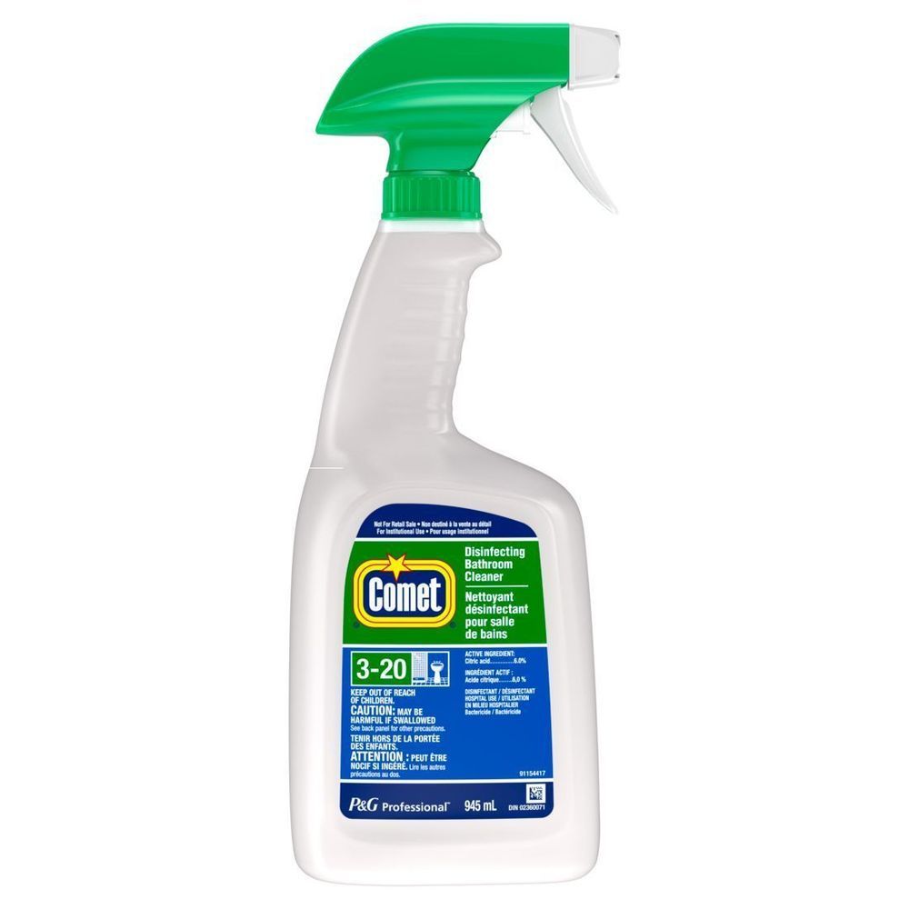 Comet Professional Disinfecting Bathroom Cleaner, 945 Ml -- 8 Per Case