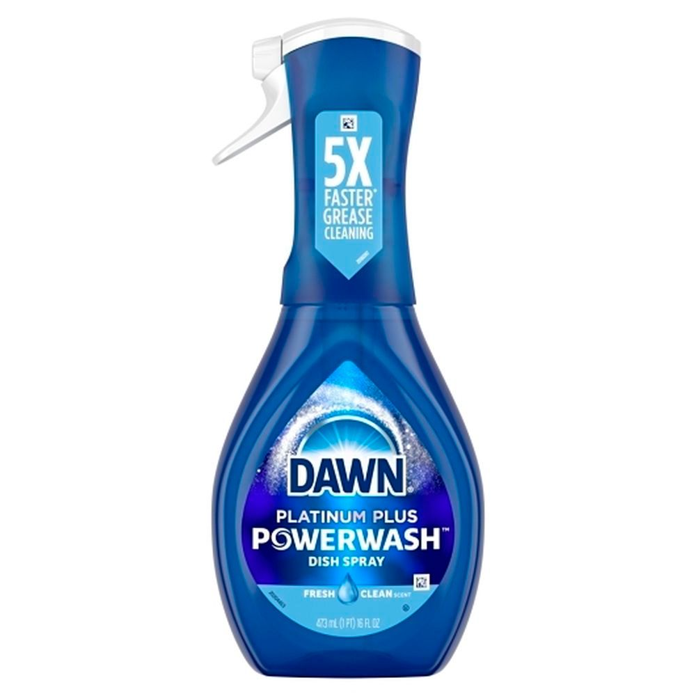 Dawn Platinum Plus Powerwash Fresh Clean Dish Spray, 453.59 G -- 6 Per Case