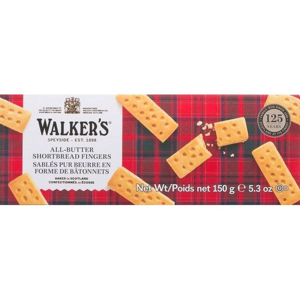 Walkers Pure Butter Shortbread, 150 G -- 24 Per Case