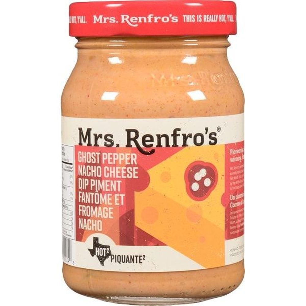 Mrs. Renfro's Trempette Au Fromage Nacho Et Piment Fantôme, 473 Ml -- 6 Par Boîte