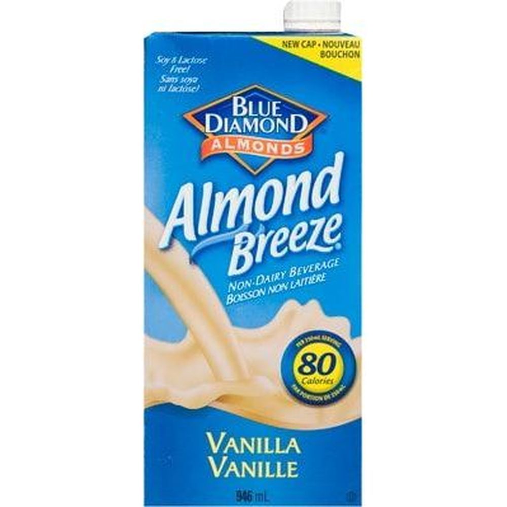 Almond Breeze Vanilla Almondmilk, 946 Ml -- 12 Per Case