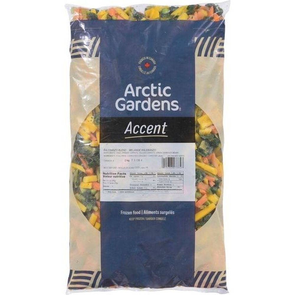 Arctic Gardens Mélange De Légumes Kalebanzo Accent, 2 Kg -- 4 Par Boîte