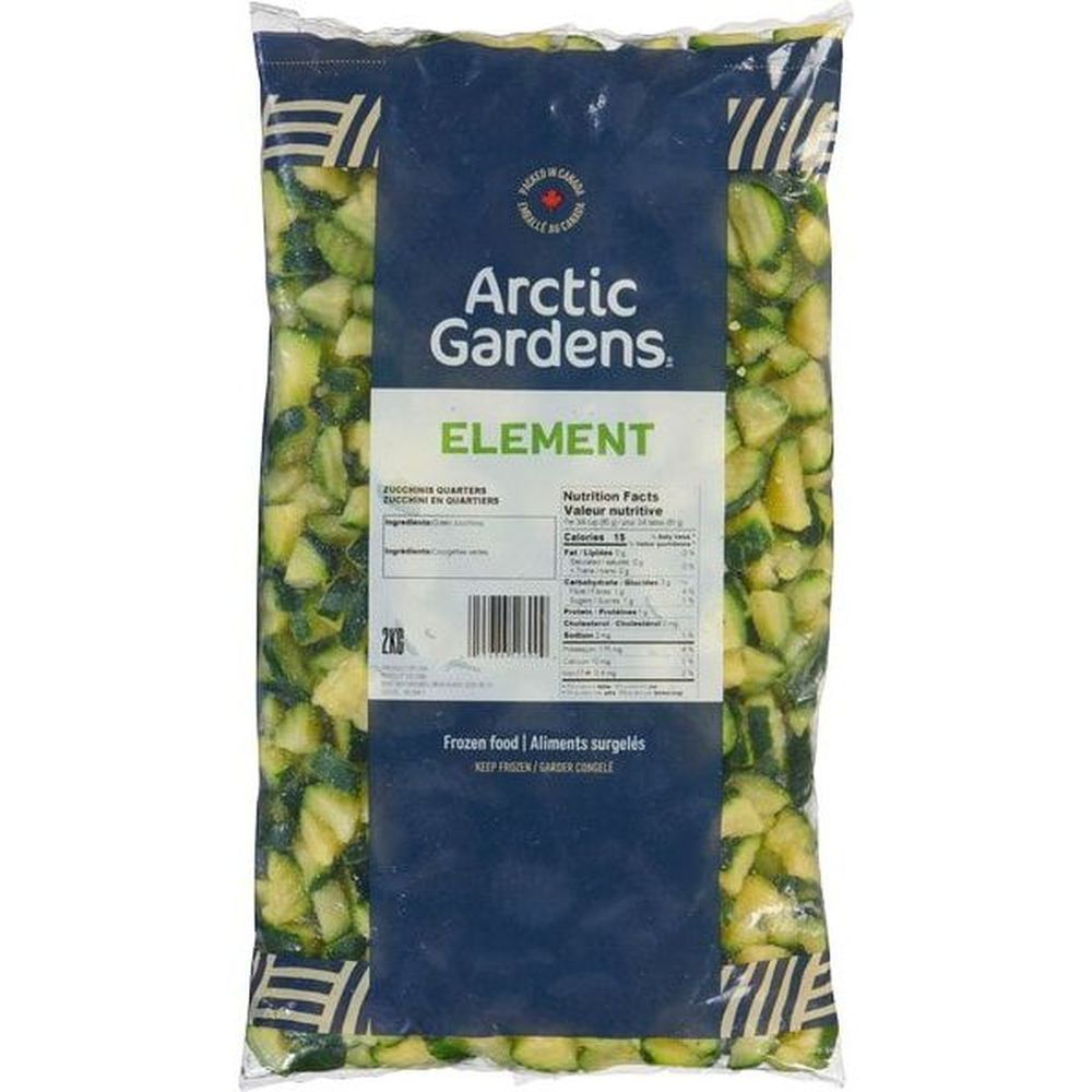 Arctic Gardens Zucchinis Quarters, 2 Kg -- 6 Per Case