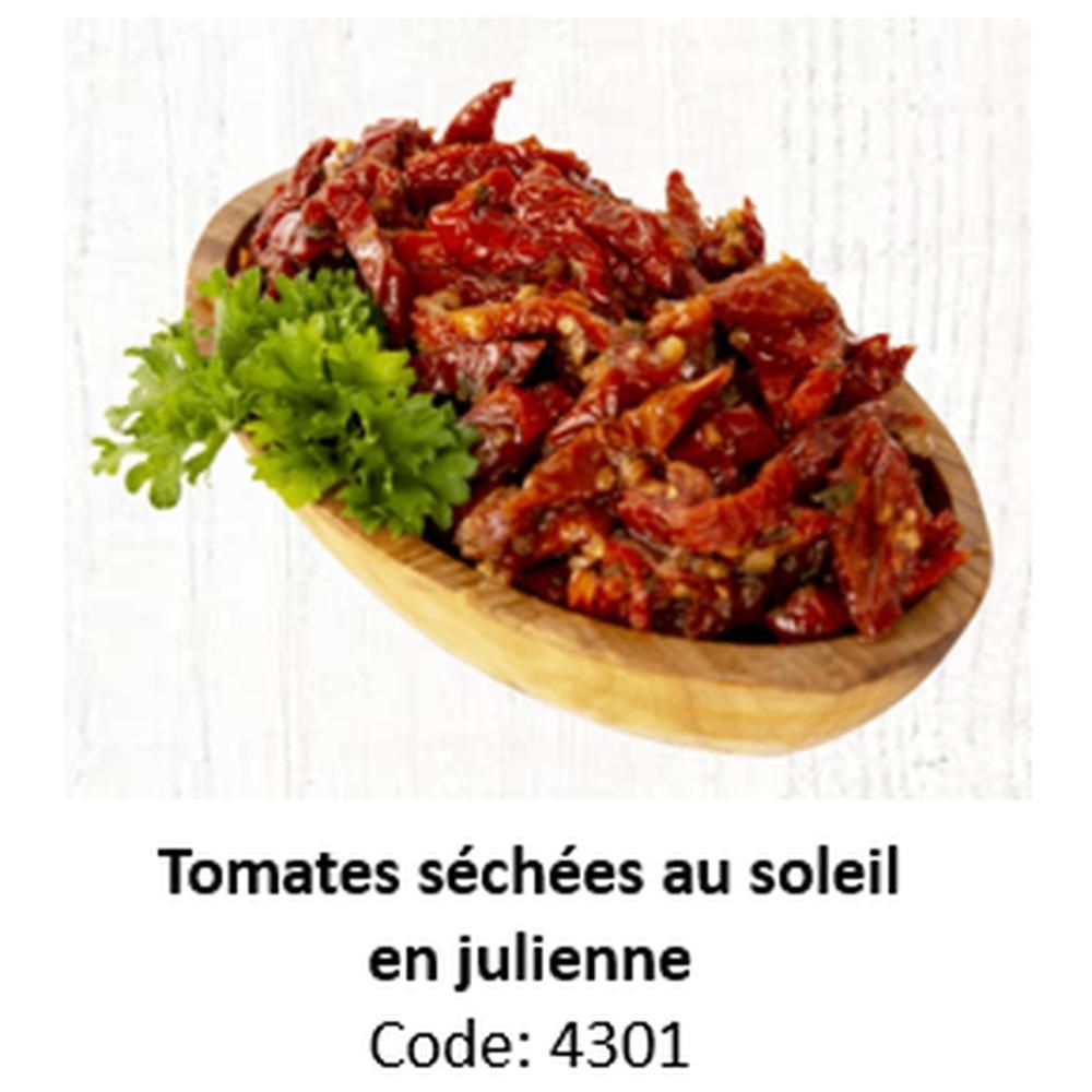 Sardo Julienne Sundried Tomatoes, 2.4 Kg - 2 Per Case