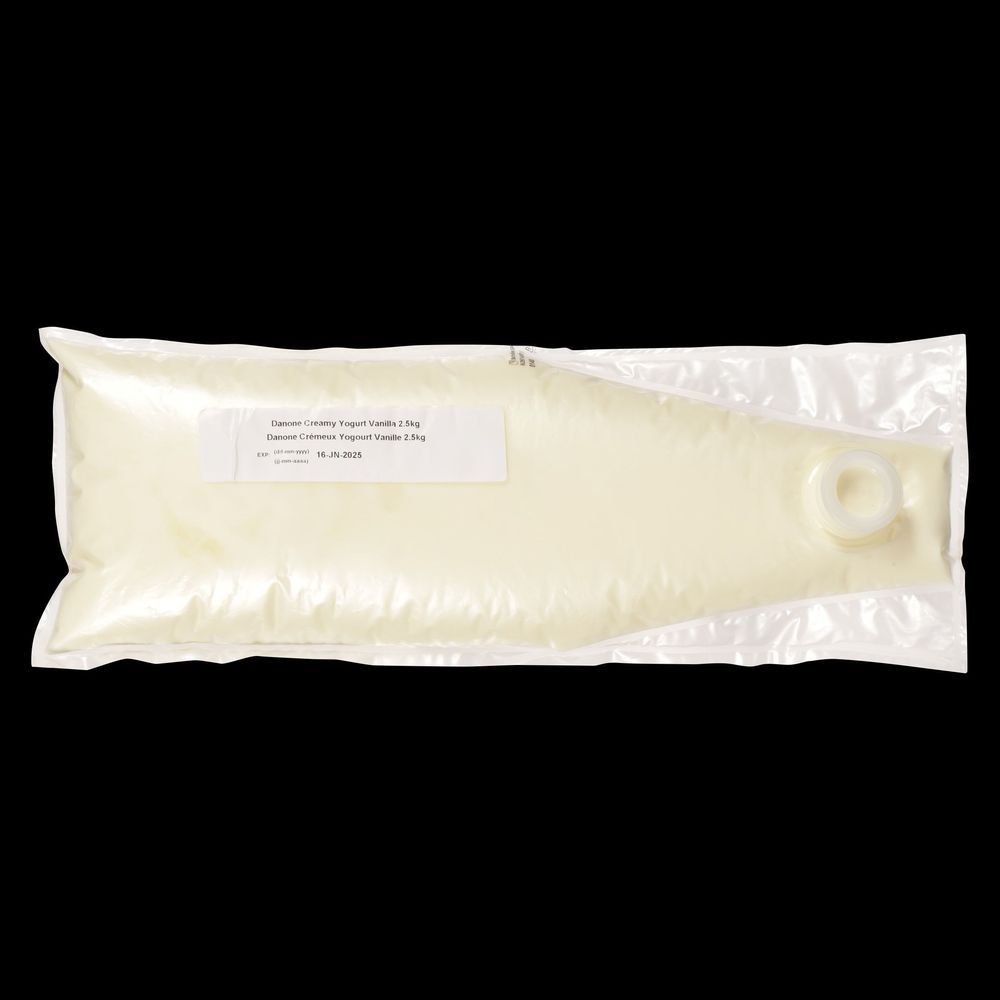 Danone Vanilla Creamy Yogurt, 2.5 Kg -- 4 Per Case
