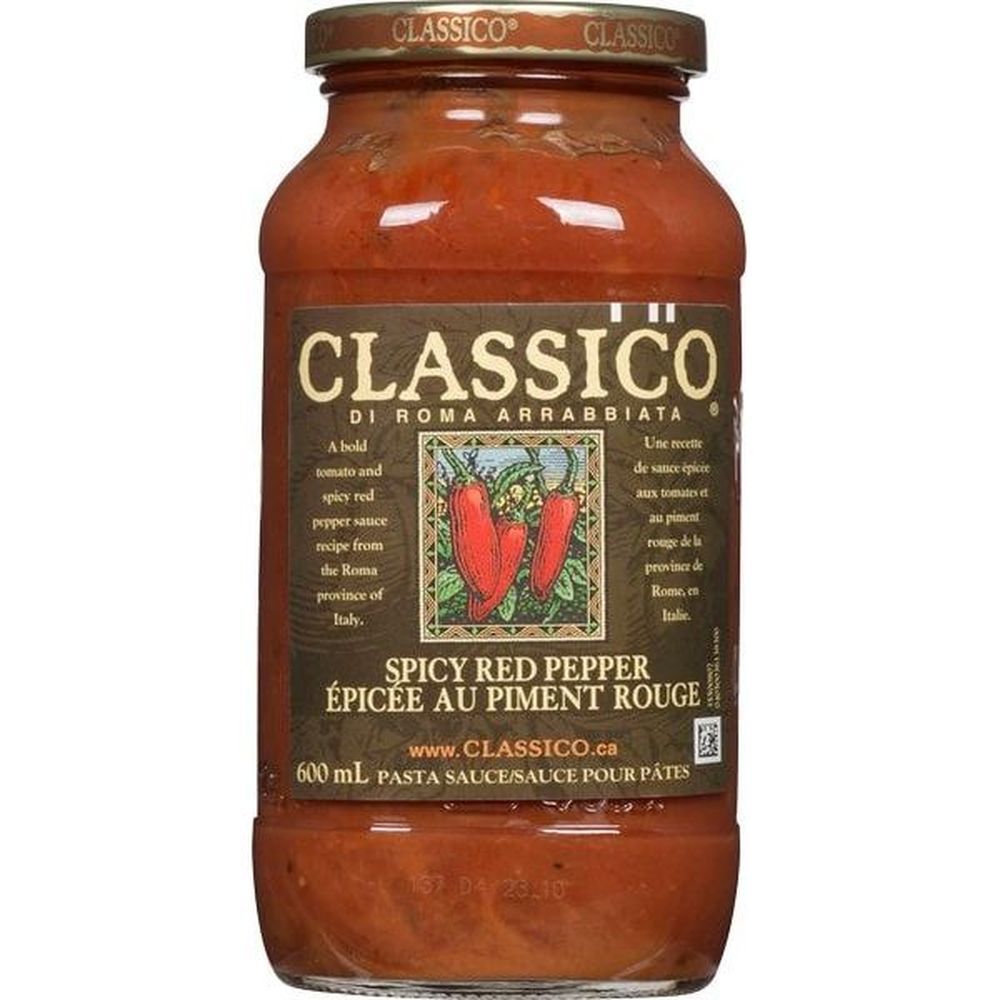 Classico Sauce Pour Pâtes Épicée Au Poivron Rouge, 600 Ml -- 12 Par Boîte