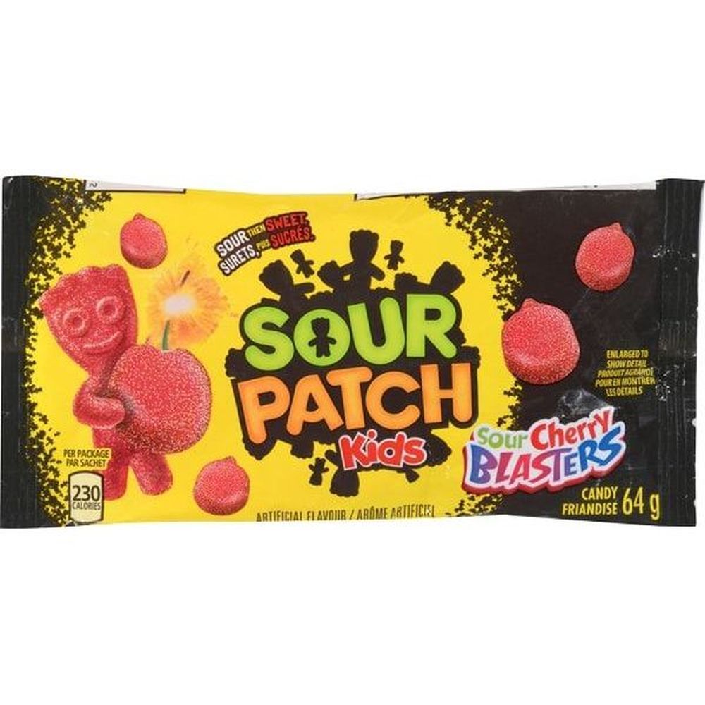 Maynards Sour Cherry Blaster Candy, 64 G -- 216 Per Case