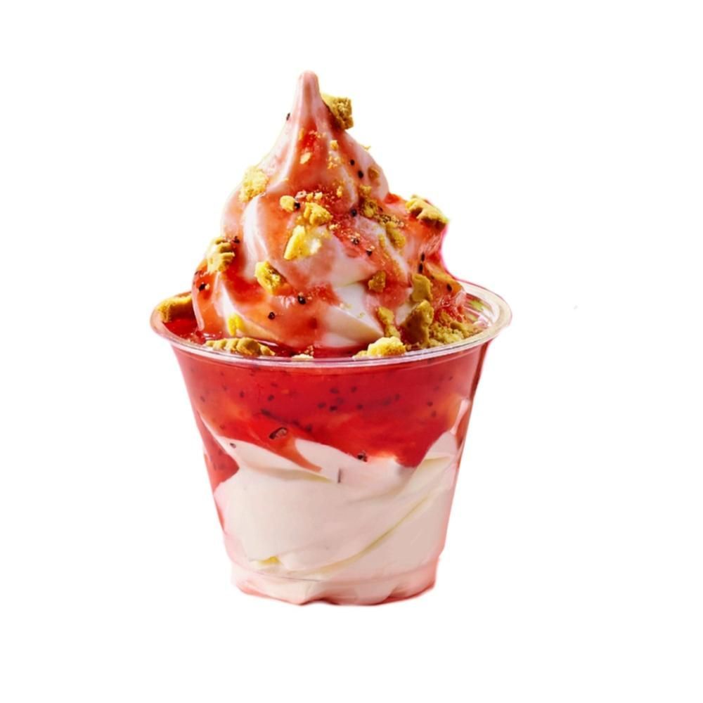 Baska Coulis Dragon Fruit-lime Sundae, 1 Kg - 4 Per Case