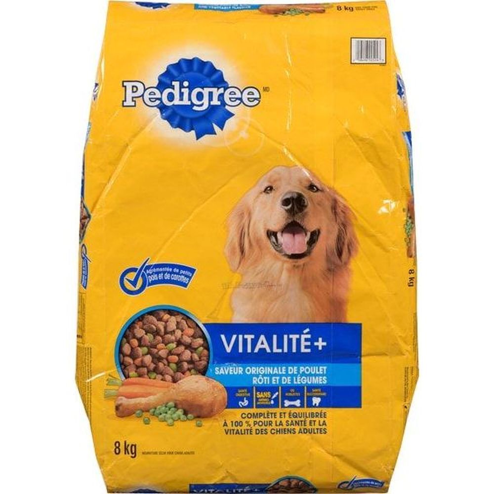 Pedigree Nourriture Pour Chiens Adultes Healthy Vitality, 8 Kg