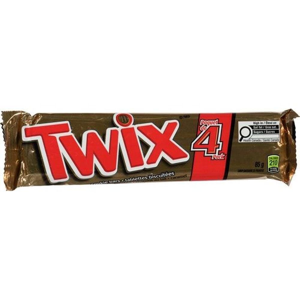 Twix Barre De Biscuits De 85 G, 24 Unités – 6 Par Boîte