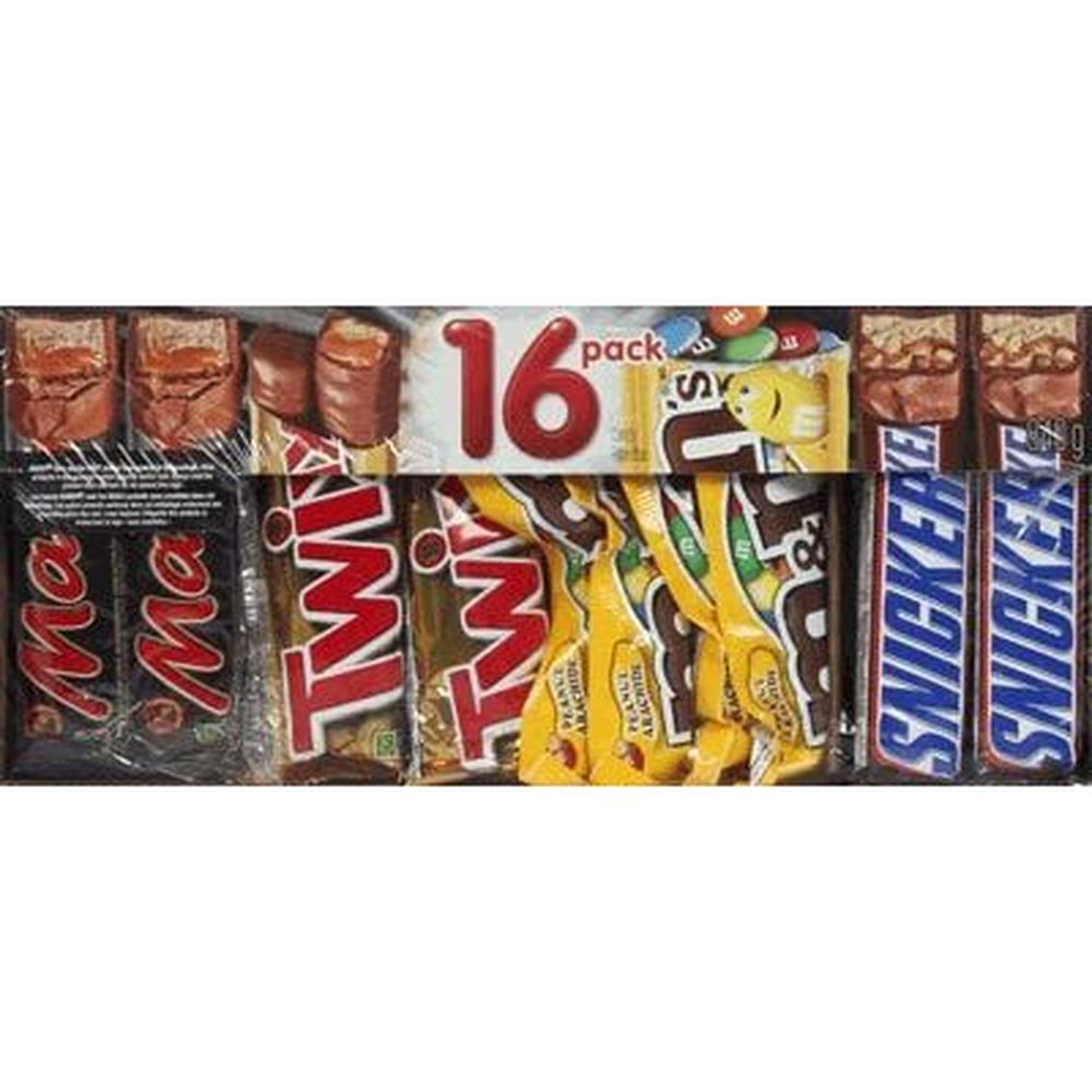 Mars M And M Variety Pack Chocolate, 12 Count -- 16 Per Case