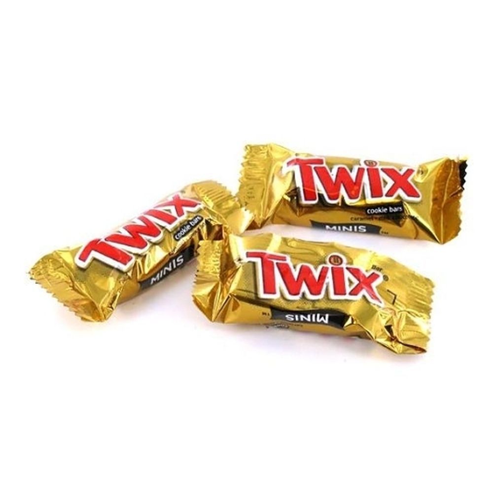 Mars Twix Original Miniature Caramel Cookie Bar - Bulk, 9.08 Kg