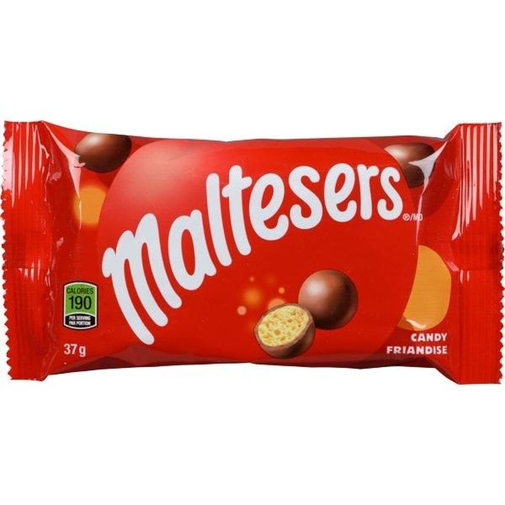Maltesers Chocolats Au Lait Emballés Individuellement, Sachet De 37 G – 135 Par Carton