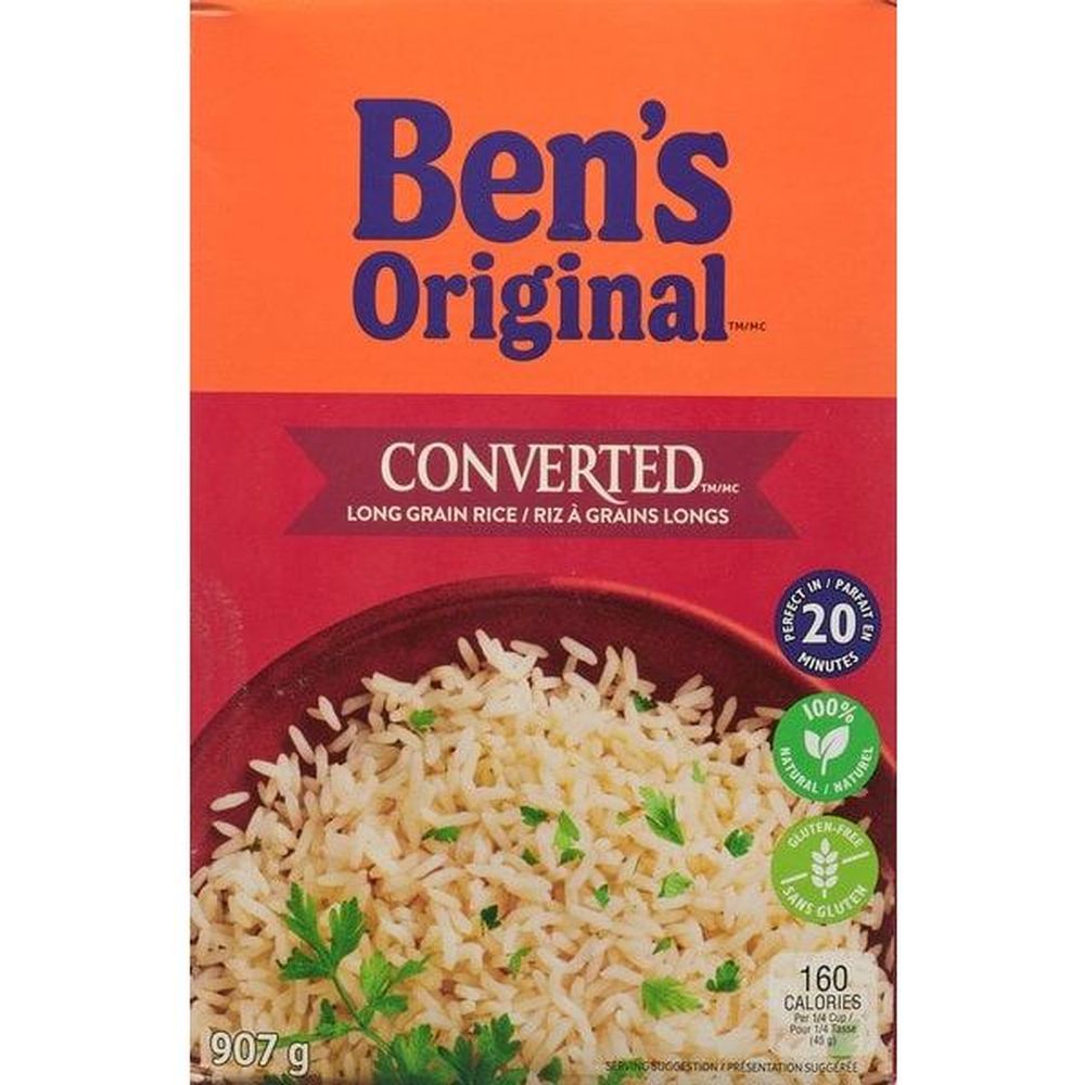 Ben's Original Converted Long Grain Rice, 907 G -- 12 Per Case