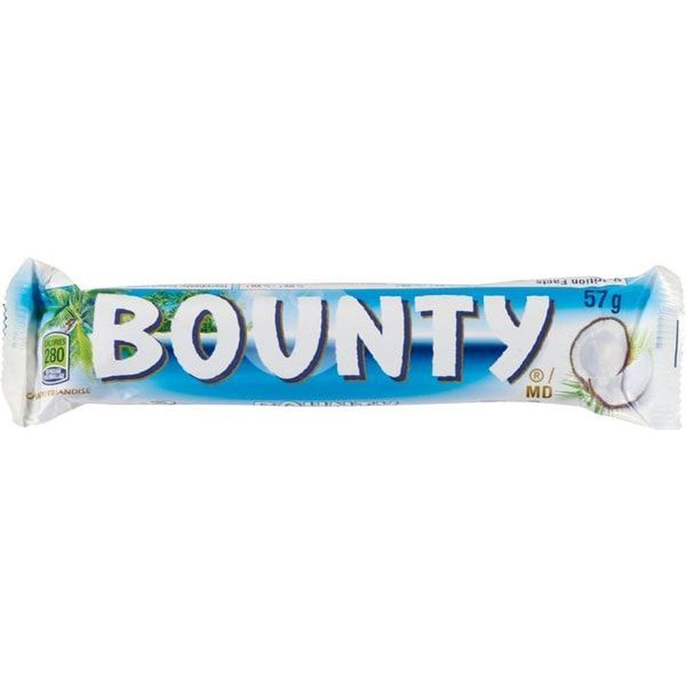 Bounty 57 G Chocolate Bar, 24 Count -- 12 Per Case