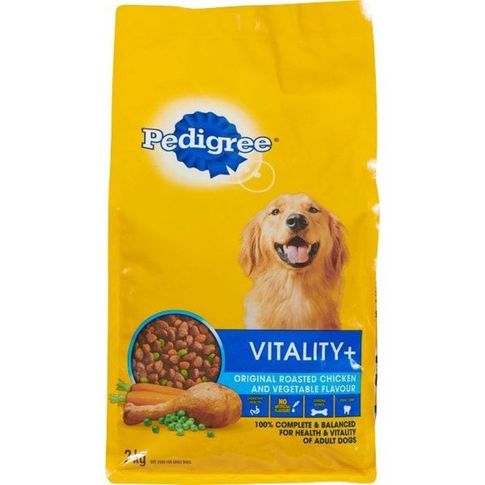 Pedigree Nourriture Pour Chiens Vitality Plus Au Poulet, 2 Kg -- 5 Par Boîte