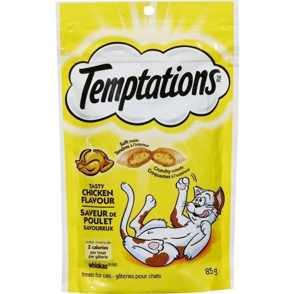 Whiskas Temptations Chicken Cat Treats, 85 G -- 12 Per Case