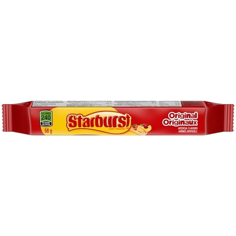 Starburst Bonbons À Mâcher Aux Fruits Originaux, 58 G – 144 Par Boîte