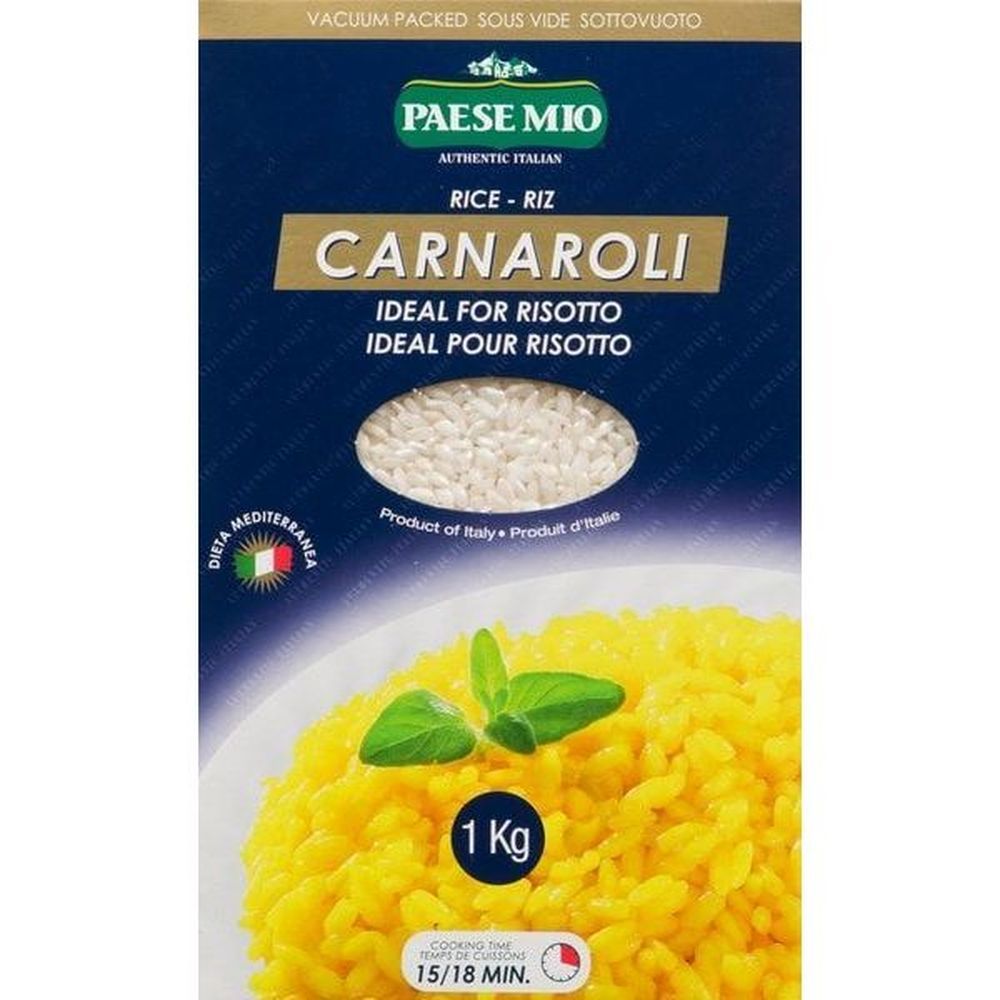 Paese Mio Carnaroli Rice, 1 Kg -- 12 Per Case