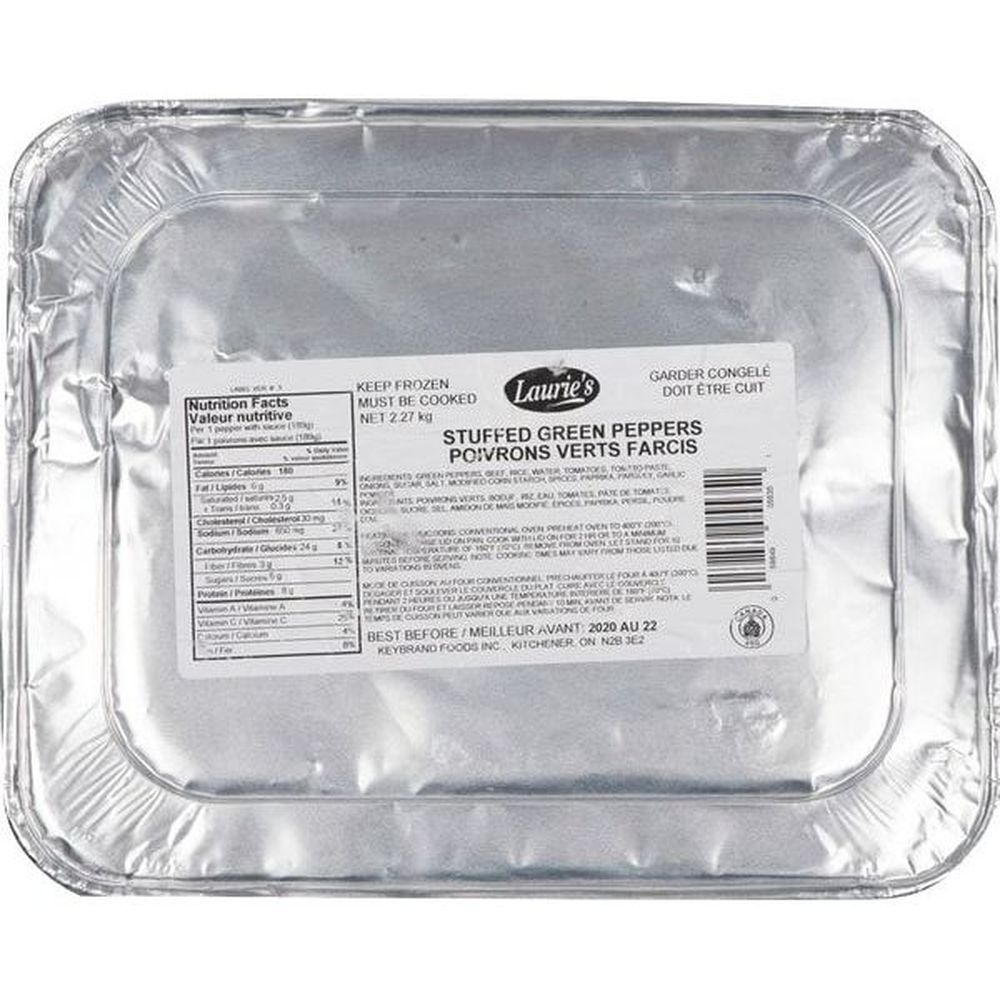 Laurie's Stuffed Green Peppers, 2.27 Kg -- 2 Per Case