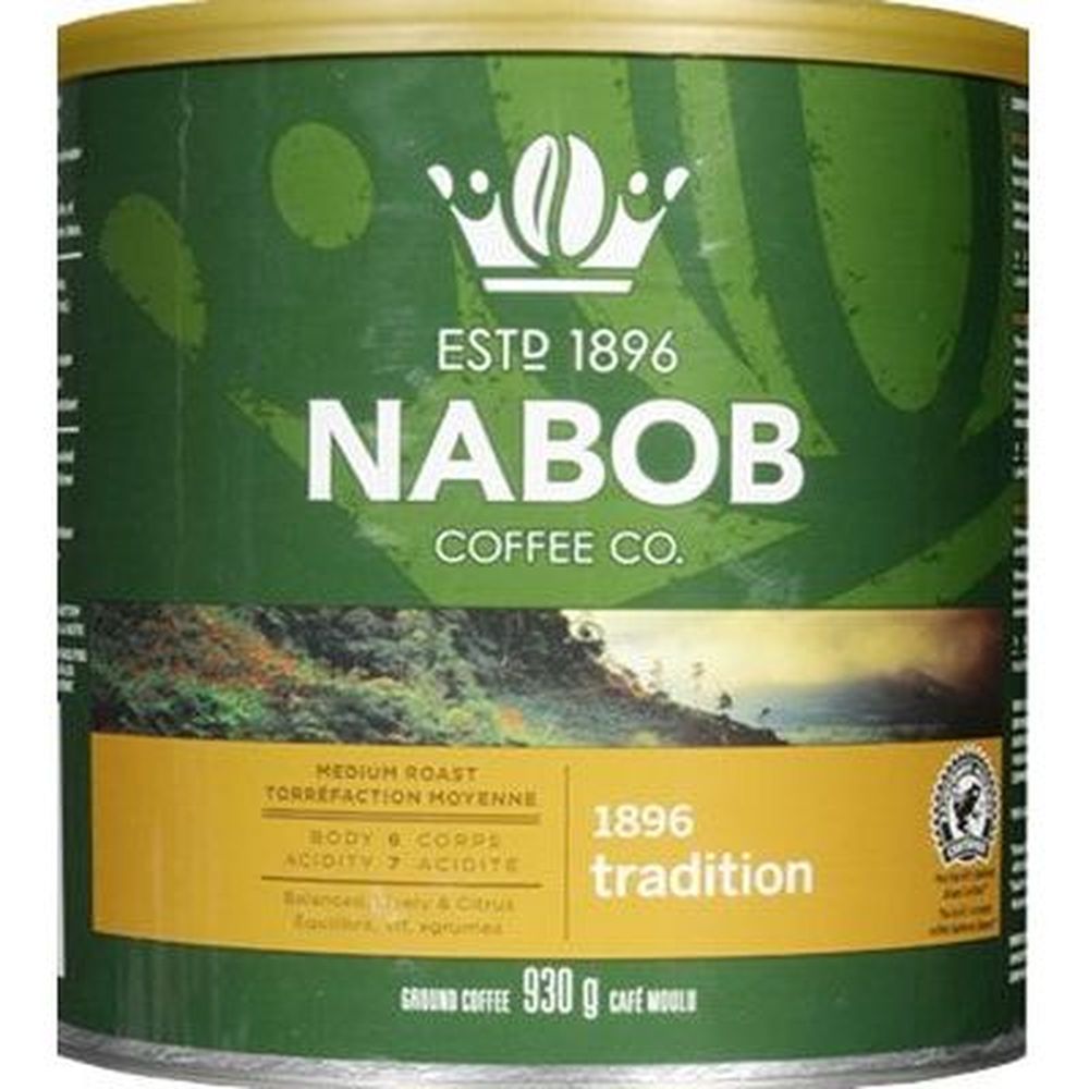 Nabob Café Moulu Tradition 1896, 930 G -- 6 Par Boîte