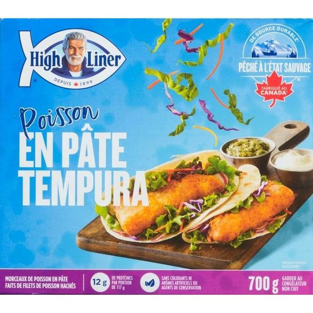 High Liner Tempura Battered Fish, 700 G -- 12 Per Case